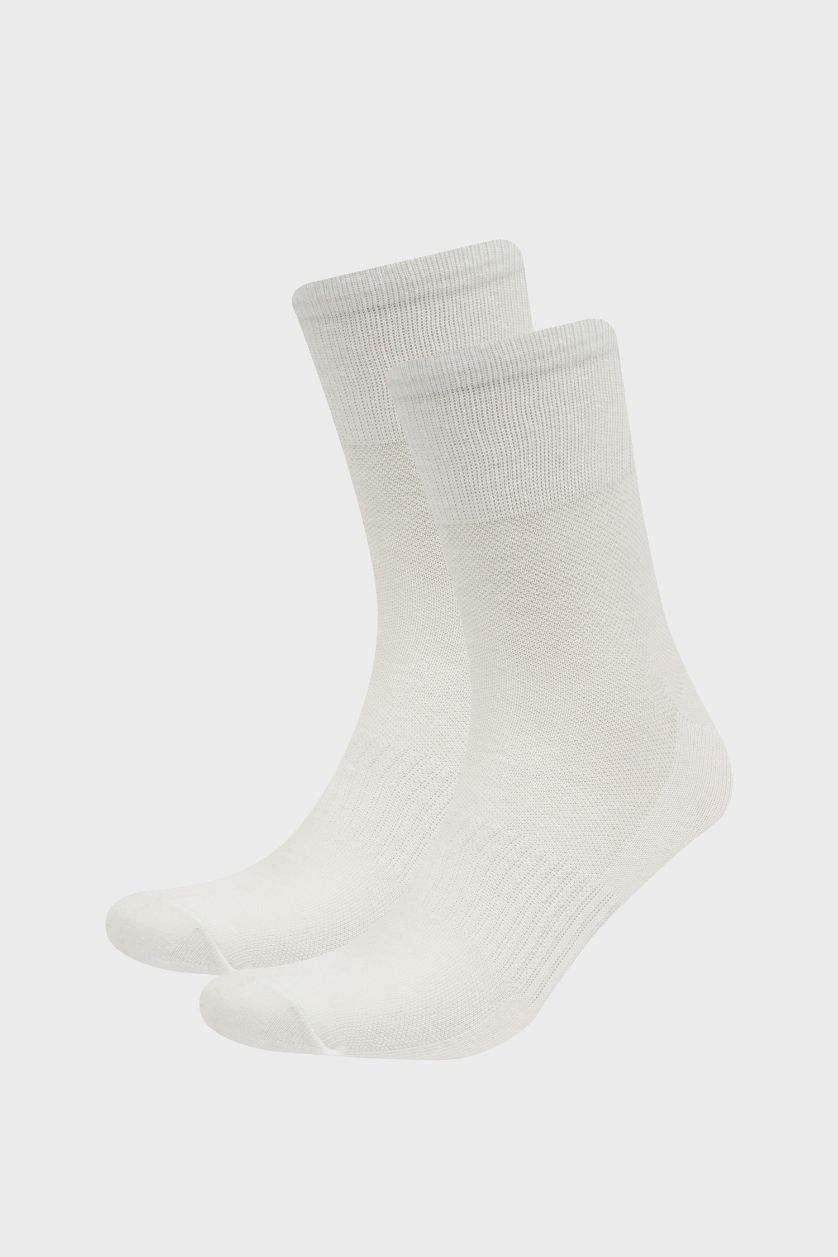 MAN White Man 2 Piece Cotton Ankle Socks