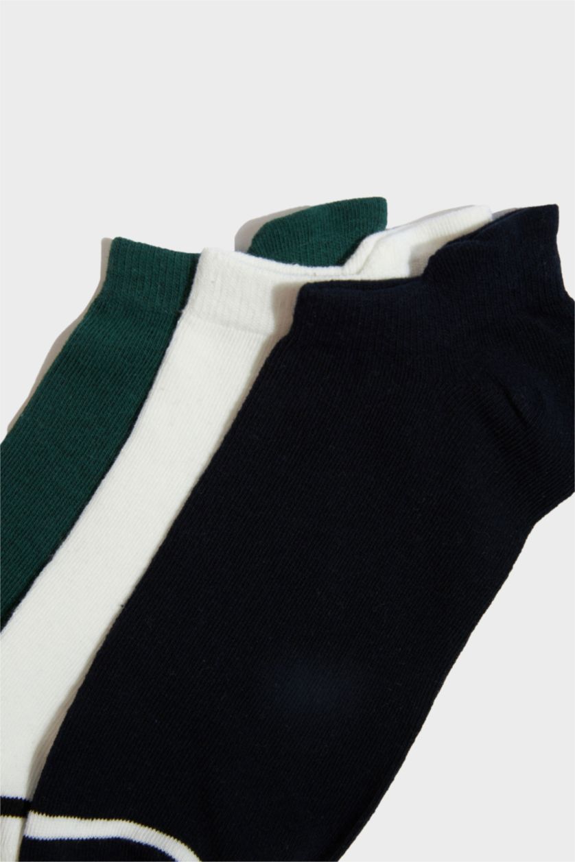 رجالي MIXED شرابات قصير رجالي قطن من 3 قطع