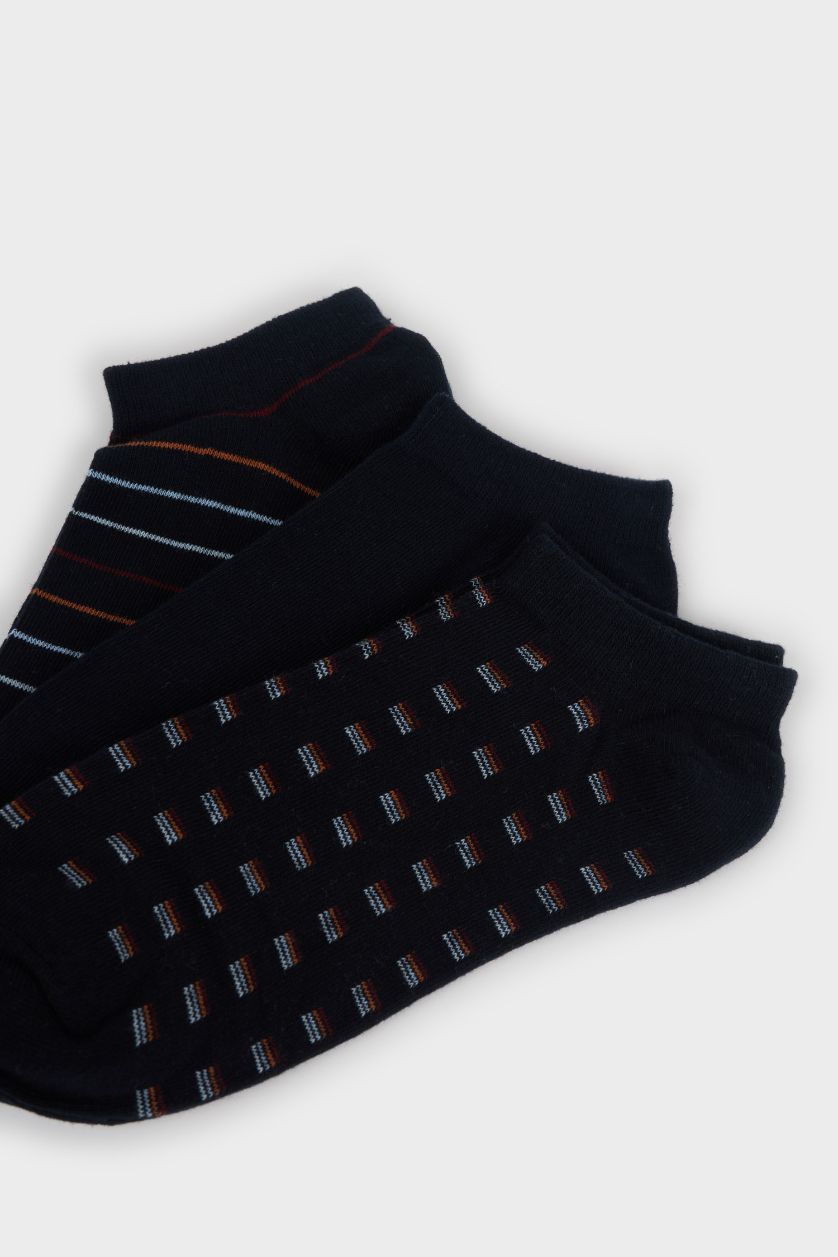 رجالي MIXED شرابات قصيرة رجالي قطن - 3 قطع