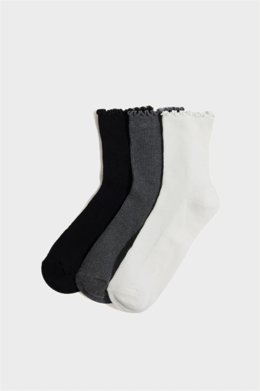 نساء Karma جوارب قصيرة نسائية من قطن - 3 قطع