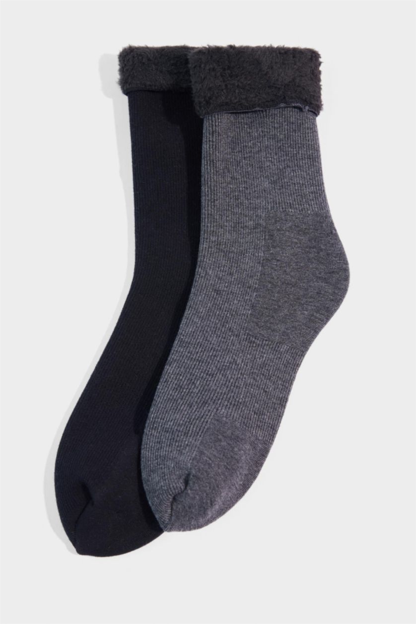 Kadın Karma 2'li Termal Kışlık Çorap