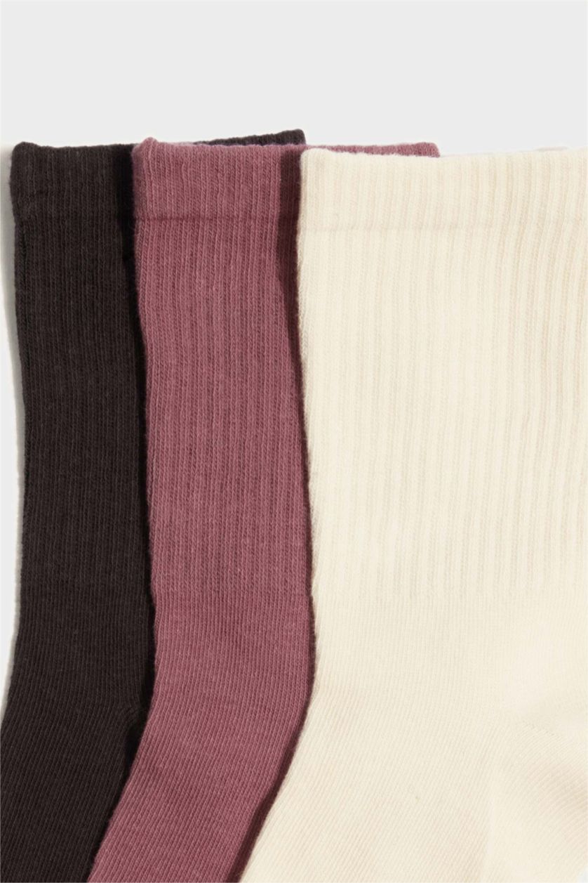 Woman Karma 3 piece Cotton Long sock