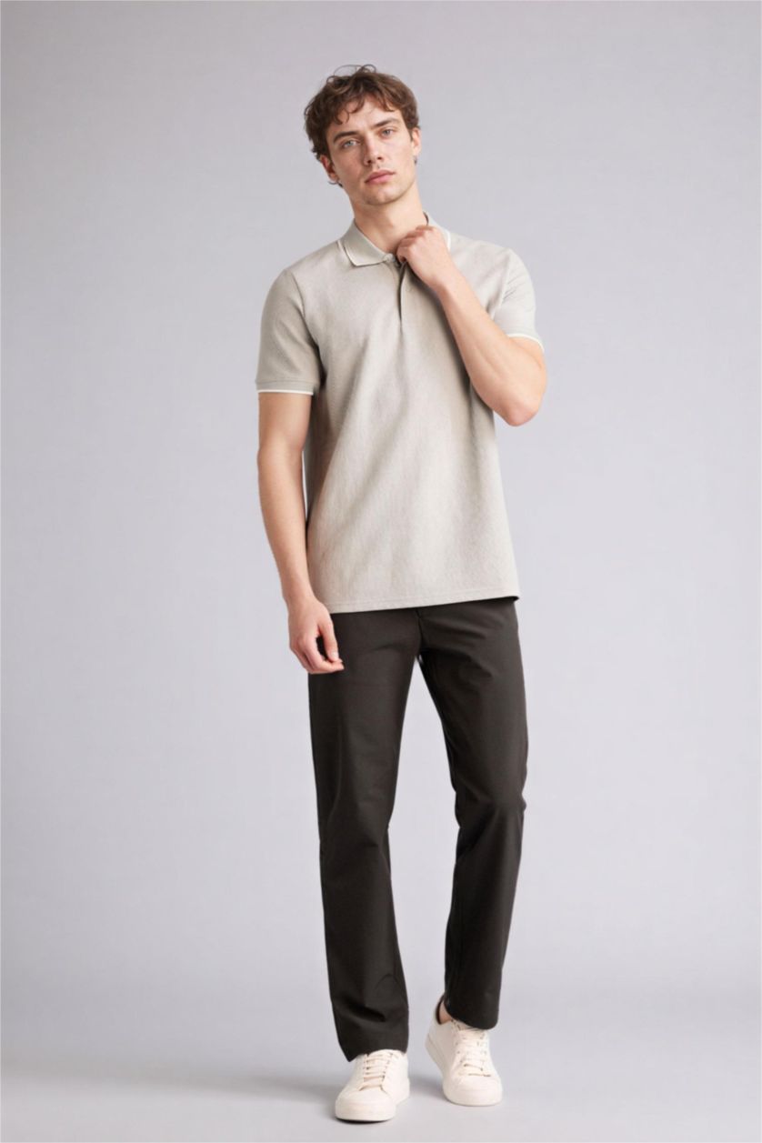MAN Anthracite Pocketed Basic Trousers