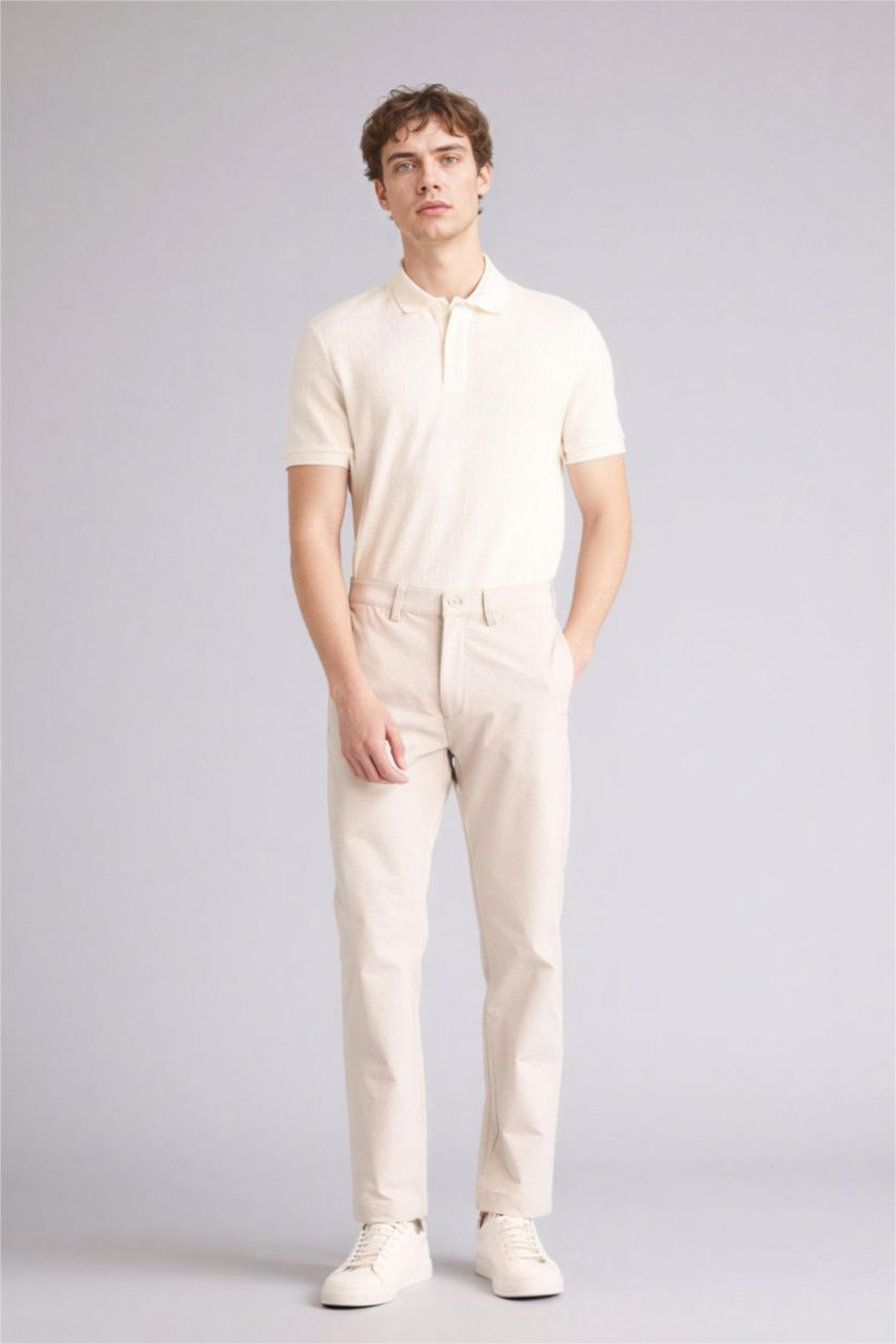 MAN Stone Pocketed Basic Trousers