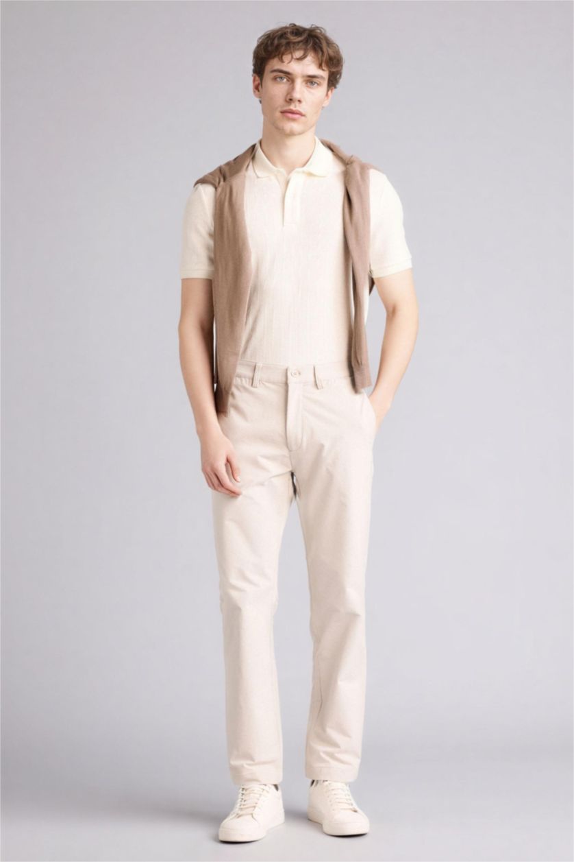 MAN Stone Pocketed Basic Trousers