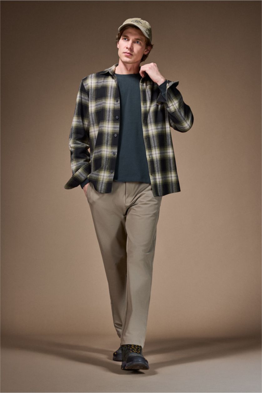 HOMME Marron Pantalon à séchage rapide