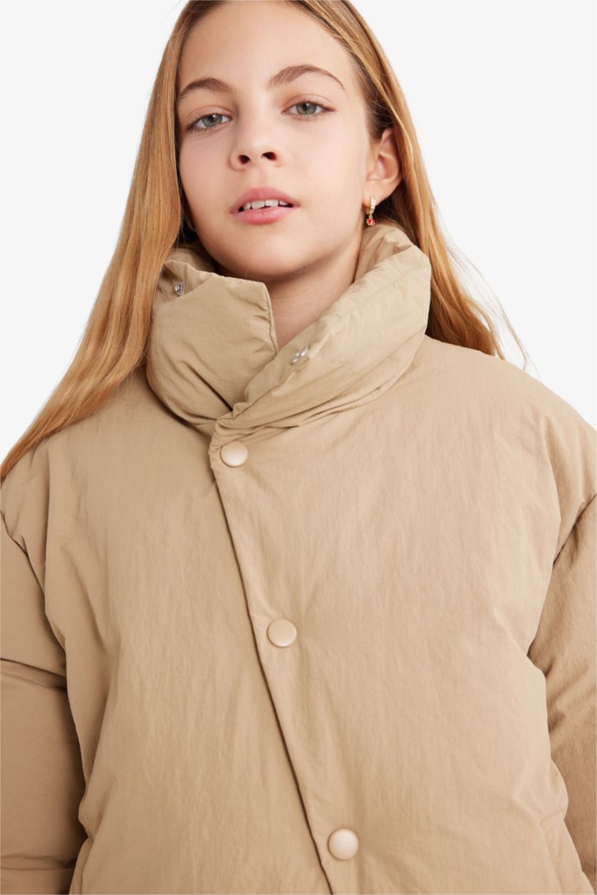 GIRLS & TEENS Vison Girl High Neck Puffer Jacket