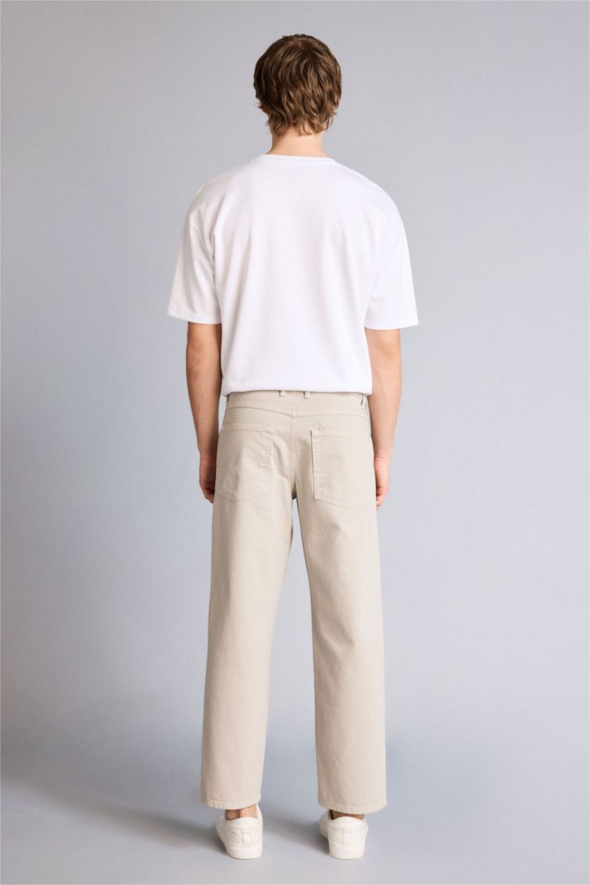 Man Stone Loose Fit Trousers
