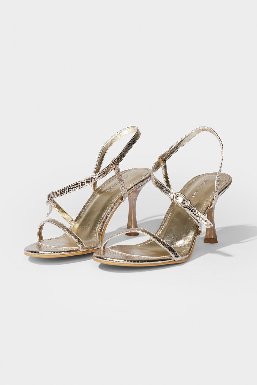 Kadın Altın DCEY x DeFacto Kadın Topuklu Gold Ayakkabı