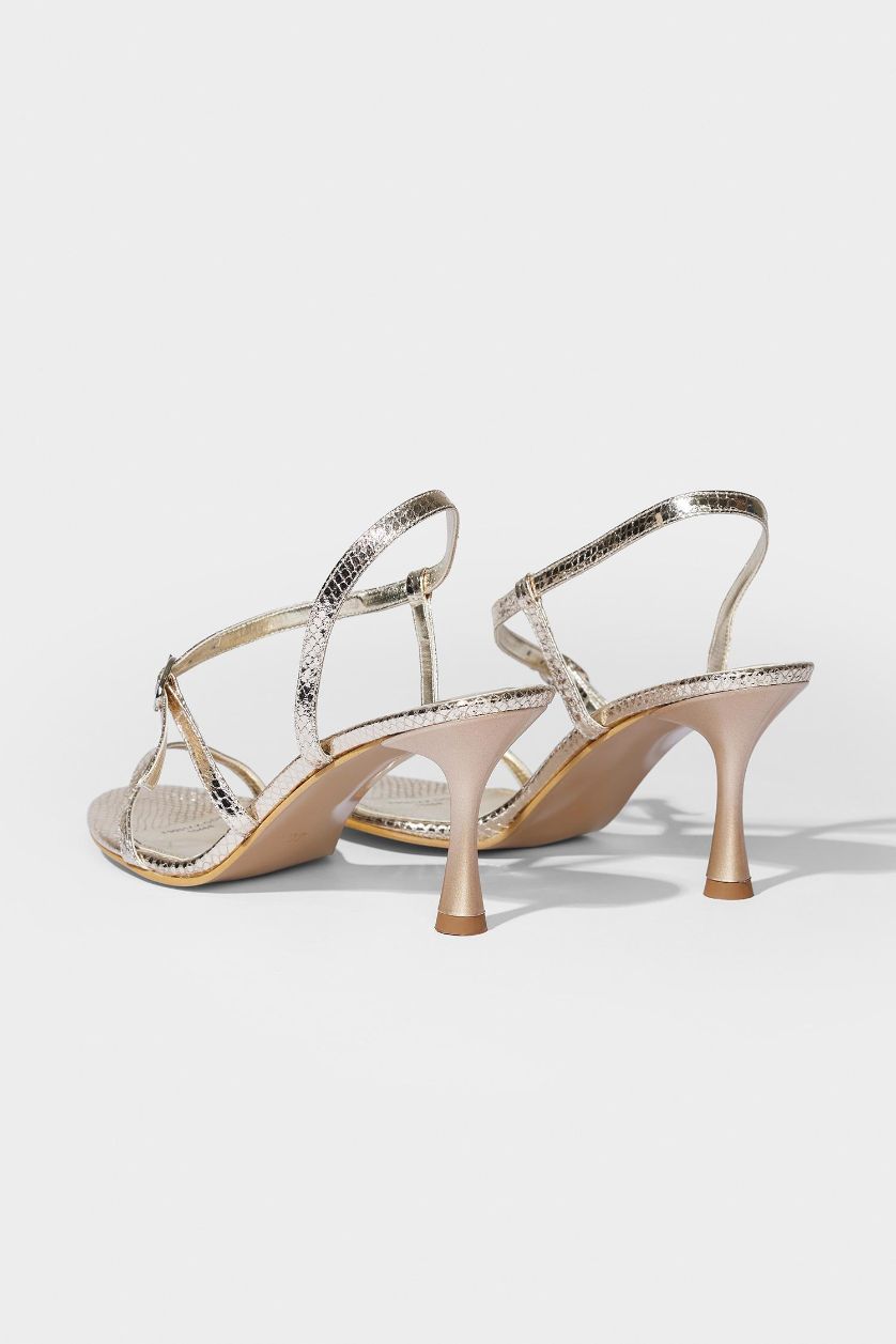 Kadın Altın DCEY x DeFacto Kadın Topuklu Gold Ayakkabı