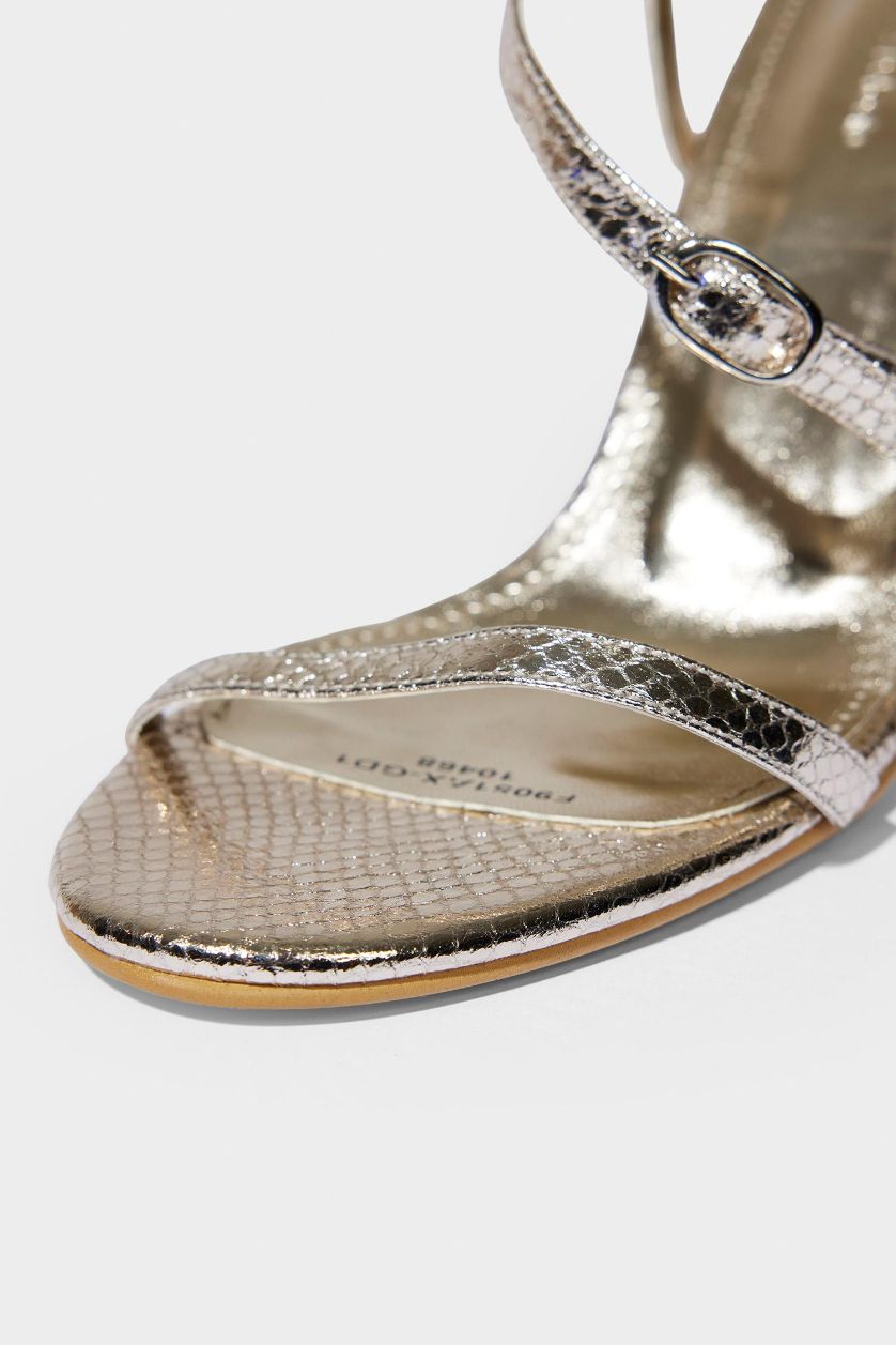 Kadın Altın DCEY x DeFacto Kadın Topuklu Gold Ayakkabı