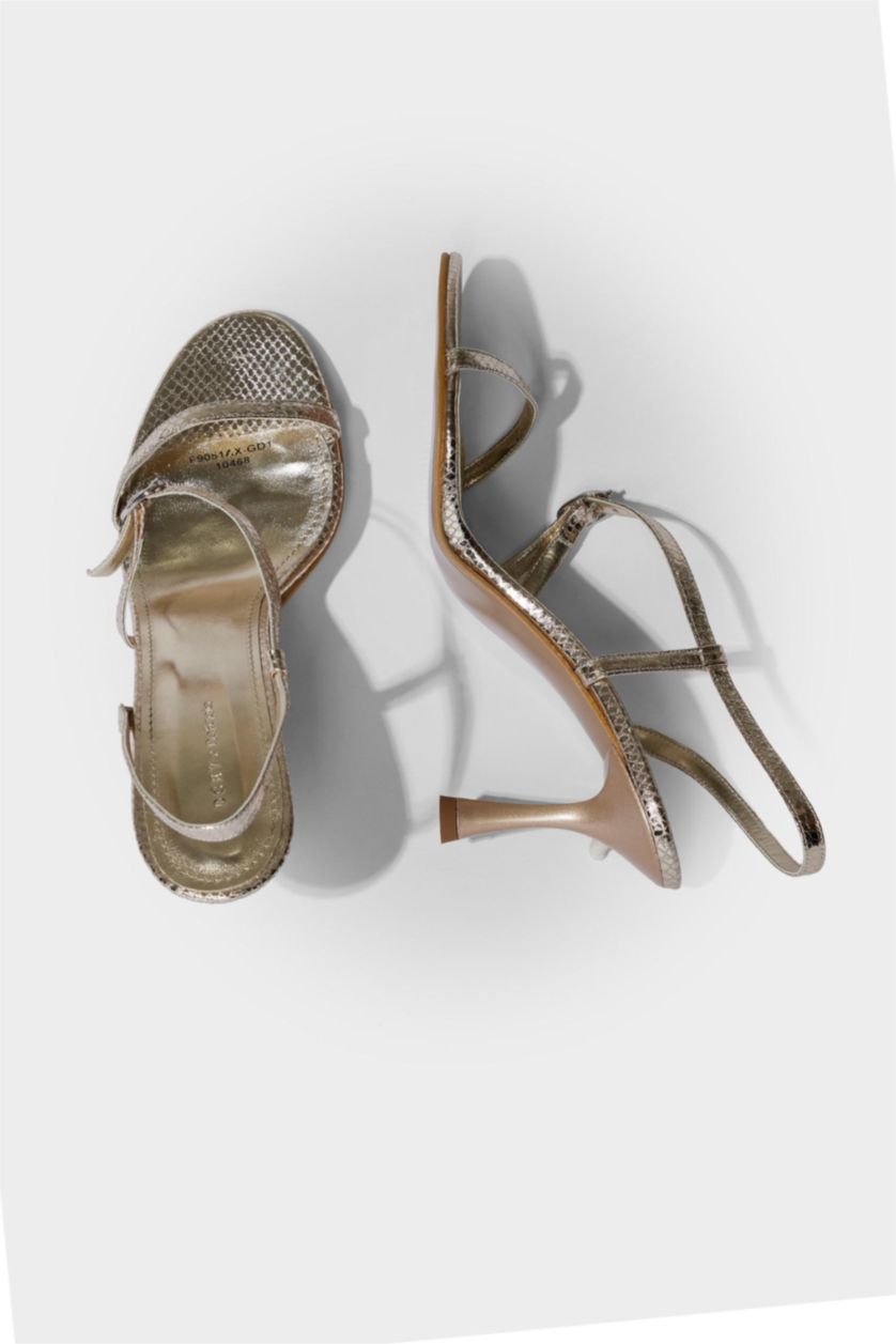 Kadın Altın DCEY x DeFacto Kadın Topuklu Gold Ayakkabı