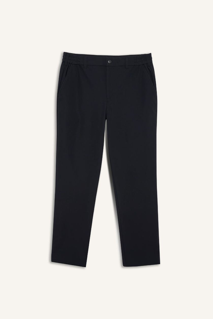 MAN Black Standard Fit Trousers