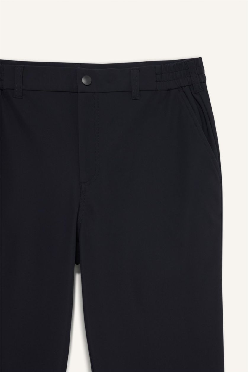 Erkek Siyah Standart Fit Pantolon