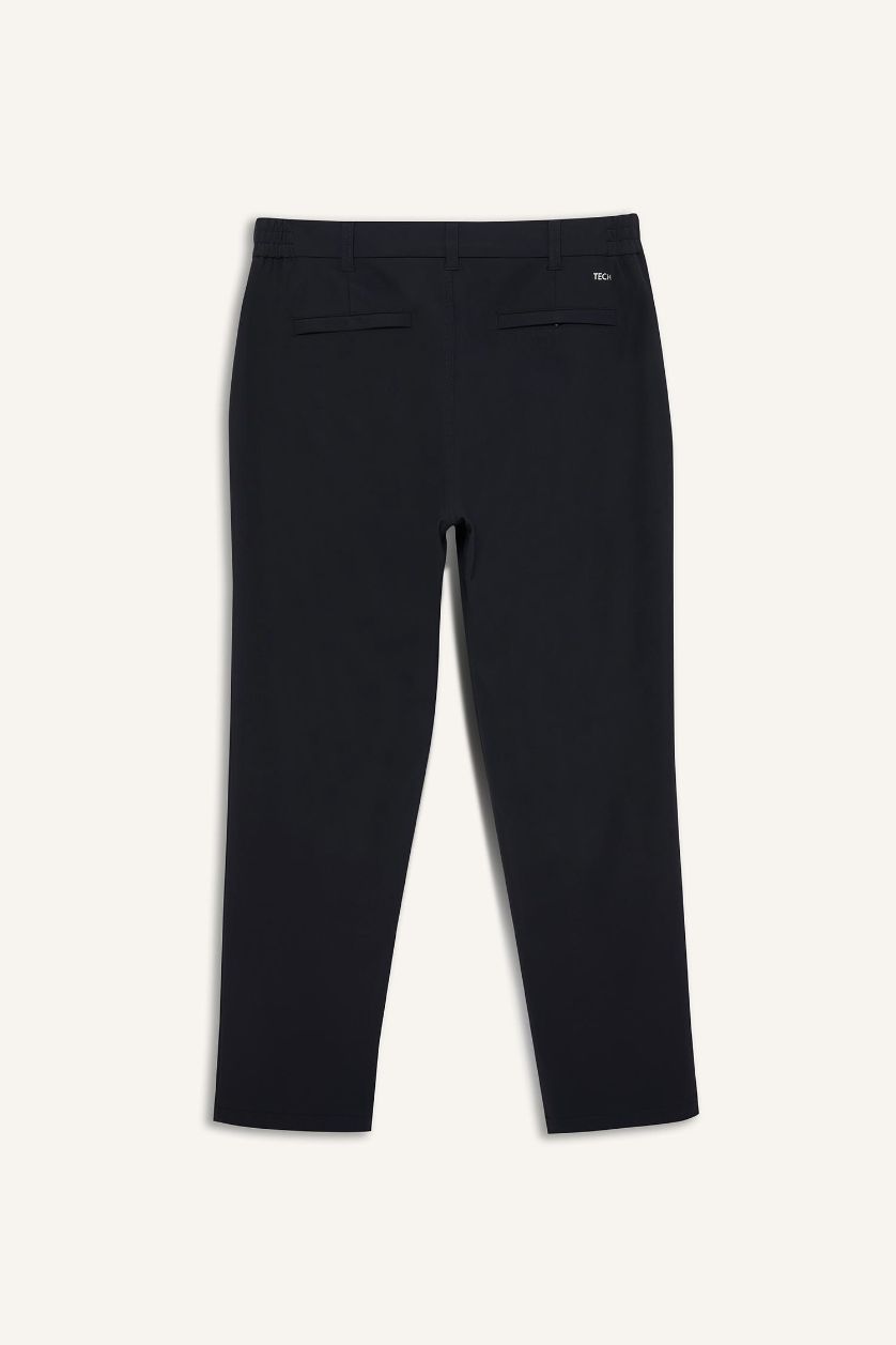 MAN Black Standard Fit Trousers
