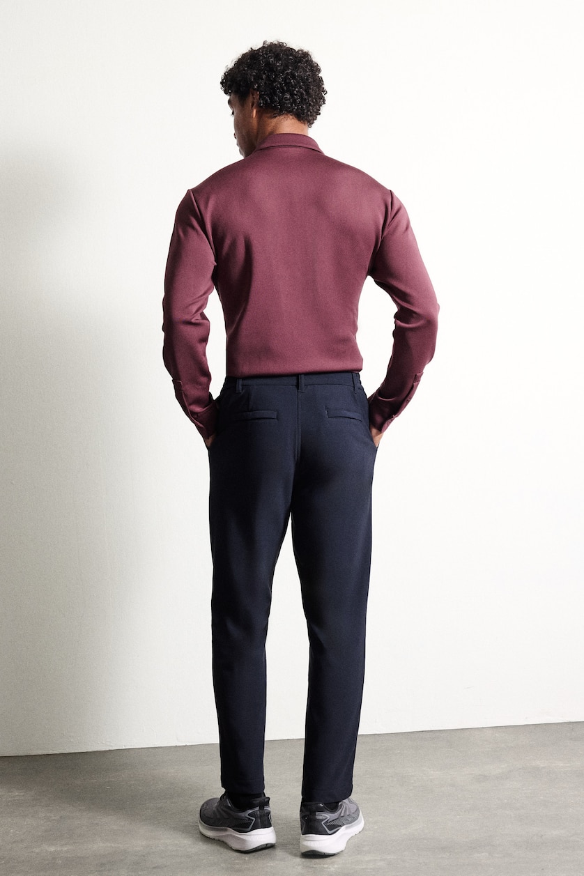 رجال كحلي Standard Fit Trousers