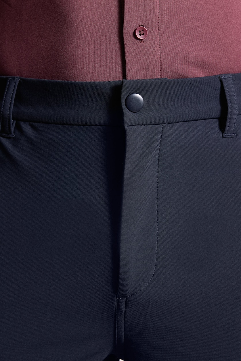 رجال كحلي Standard Fit Trousers