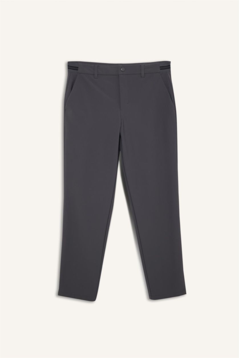 Erkek Antrasit Standart Fit Pantolon