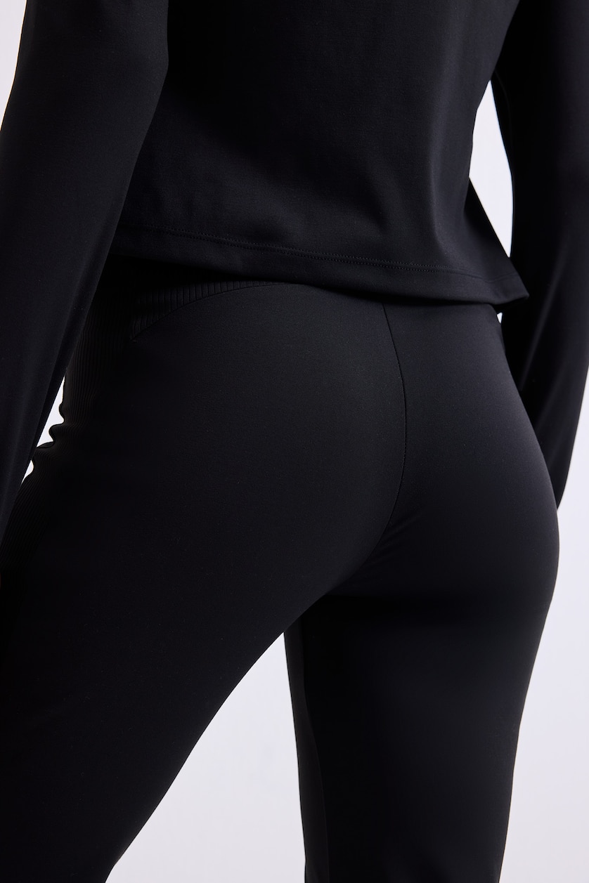 نساء أسود Flare Trousers