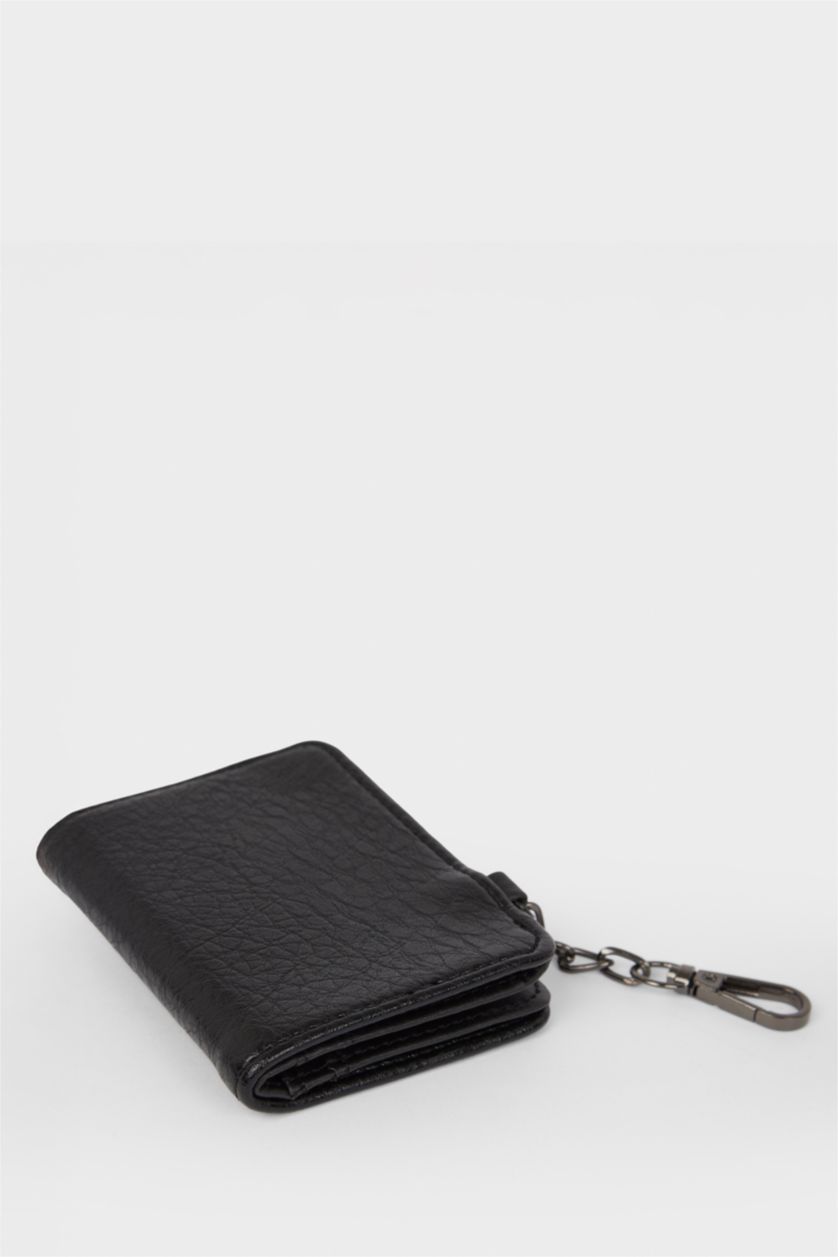 Erkek Siyah Erkek Suni Deri Cüzdan