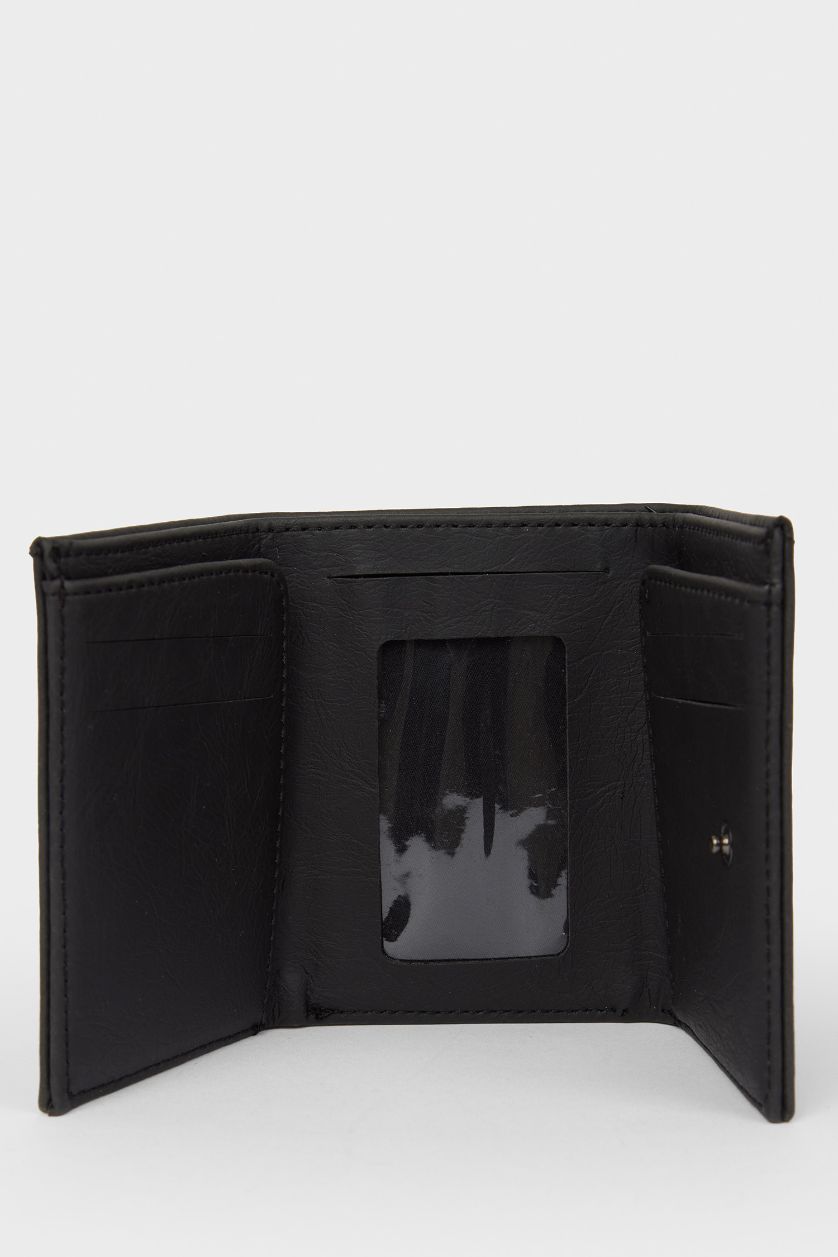 رجالي أسود محفظة رجالي جلد صناعي