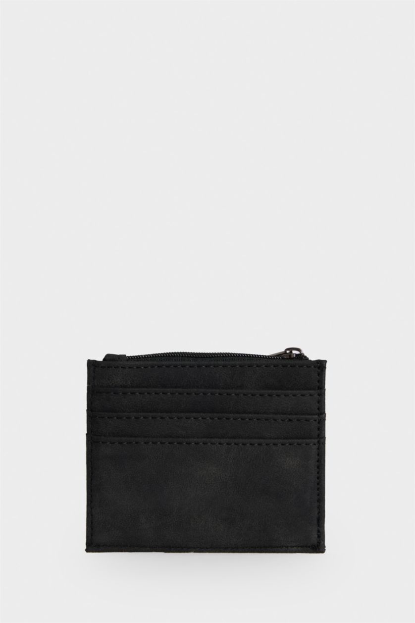 Erkek Siyah Erkek Suni Deri Cüzdan