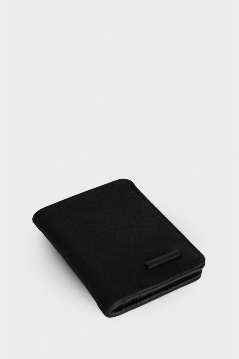 Erkek Siyah Erkek Suni Deri Cüzdan