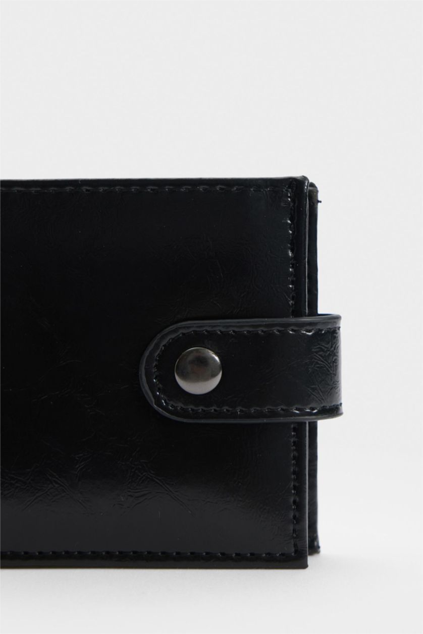 Erkek Siyah Erkek Suni Deri Cüzdan