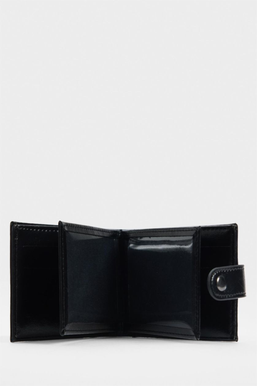 Erkek Siyah Erkek Suni Deri Cüzdan