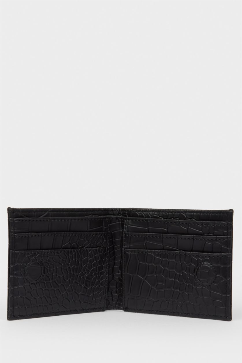 Erkek Siyah Erkek Suni Deri Cüzdan