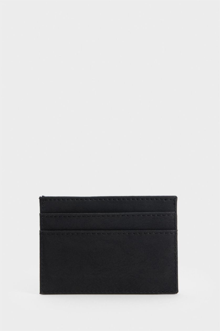 MAN Black Man Business Card Wallet