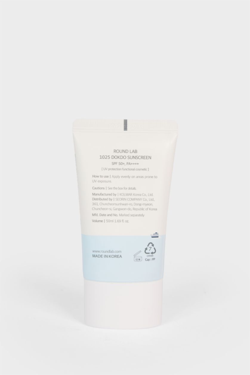 Kadın Karma Round Lab - 1025 Dokdo Leke Karşıtı Bakım Yapan Güneş Kremi 50ml