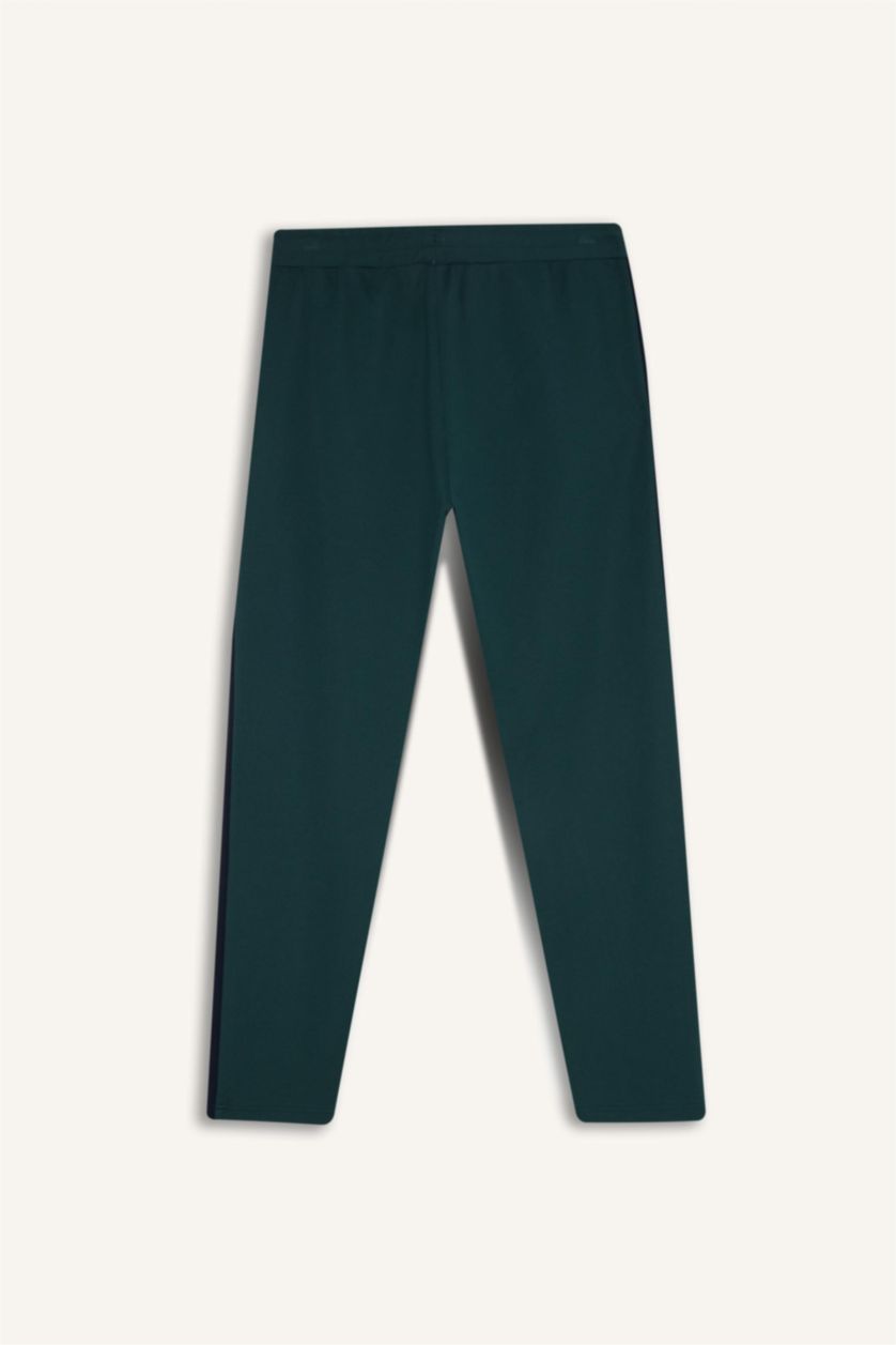 Man Dark Green Standard Fit Jogger