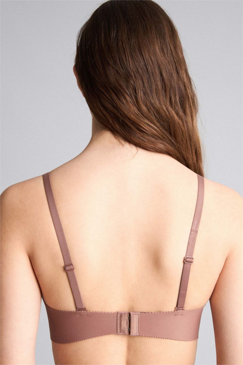 WOMAN Light Brown Underwired Semi-Padded Bra