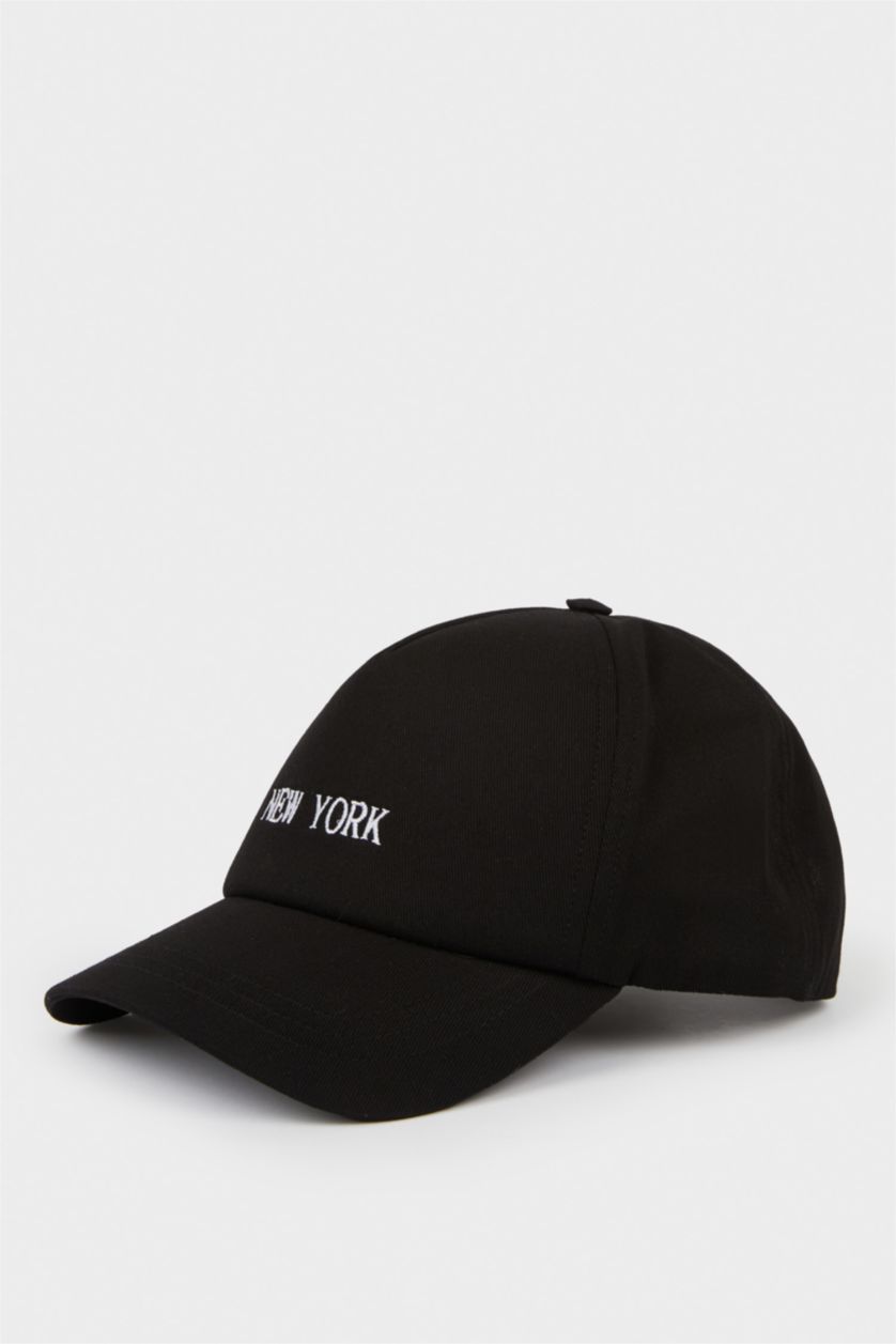 Men Black Man Cotton Hat