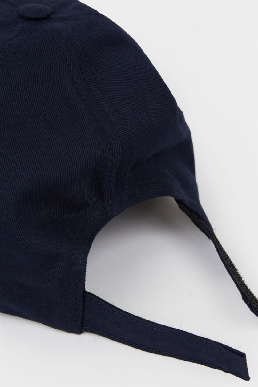 Erkek Lacivert Erkek Pamuklu Cap Şapka