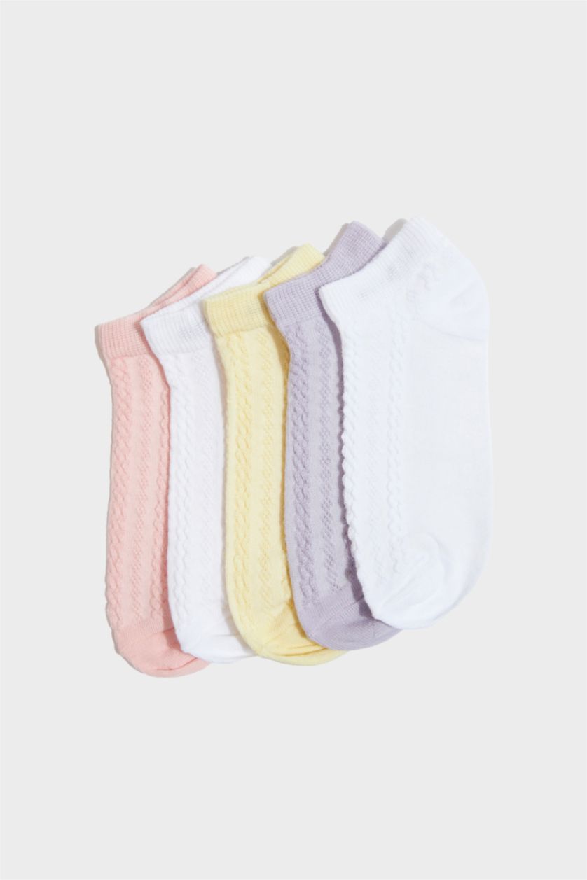 GIRLS & TEENS Karma Girl 5 Piece Cotton Short Socks