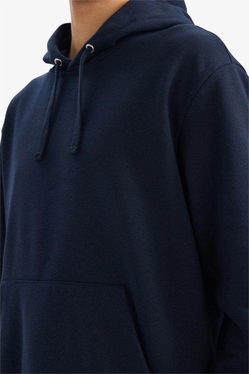 رجال كحلي سيت رياضي تراكسوت قصة عادية - قطعتين