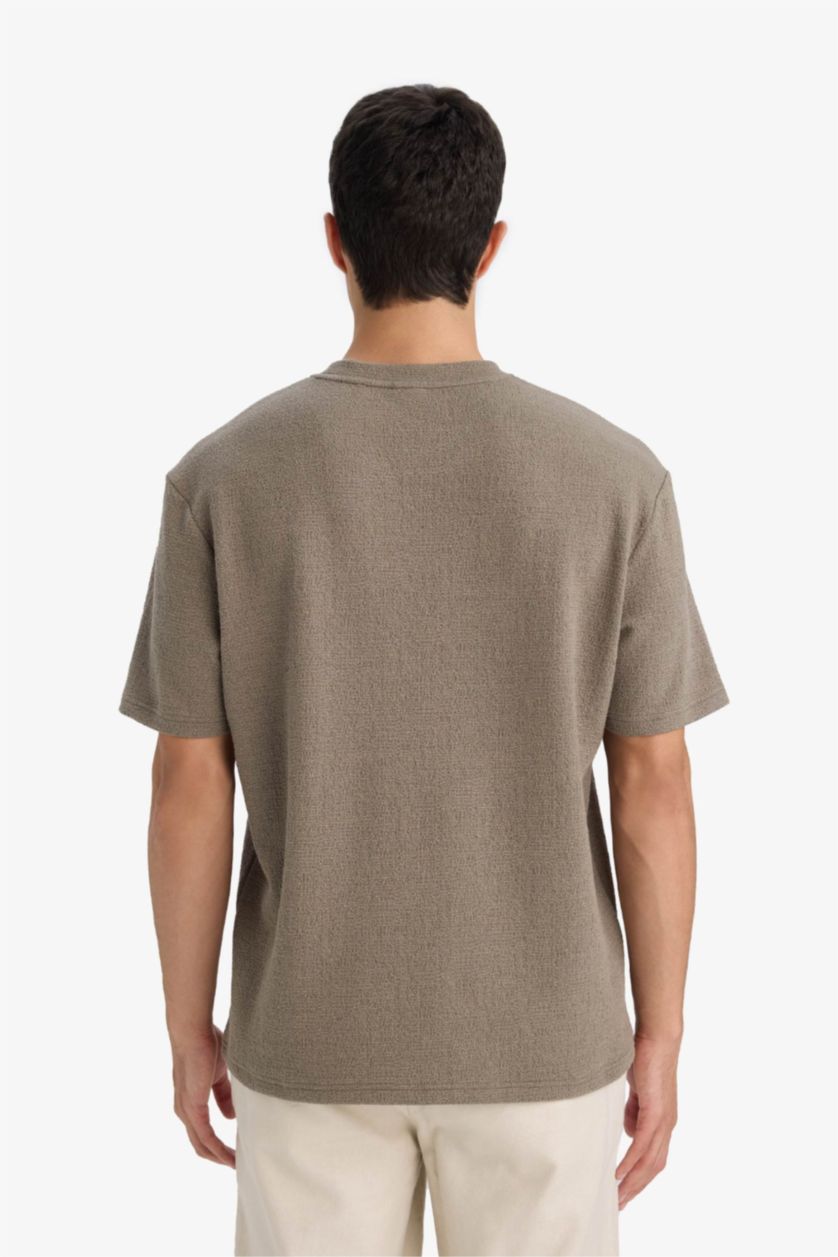 MAN Khaki Short Sleeve T-shirt
