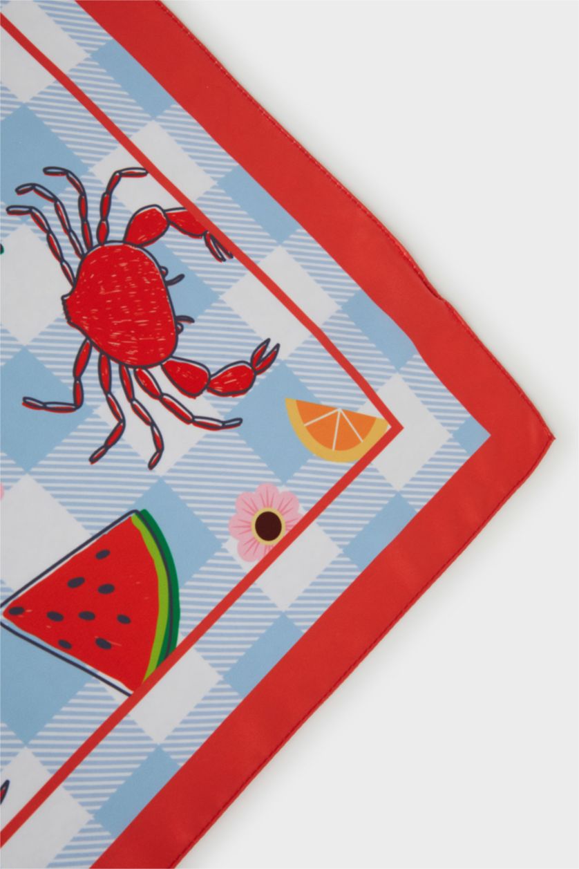 Kadın Karma Kadın Desenli Fular