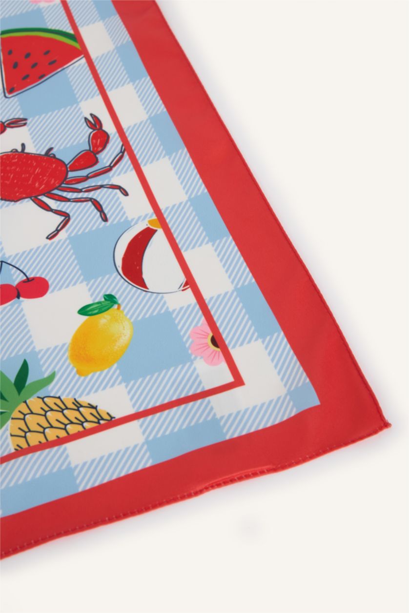 Kadın Karma Kadın Desenli Fular