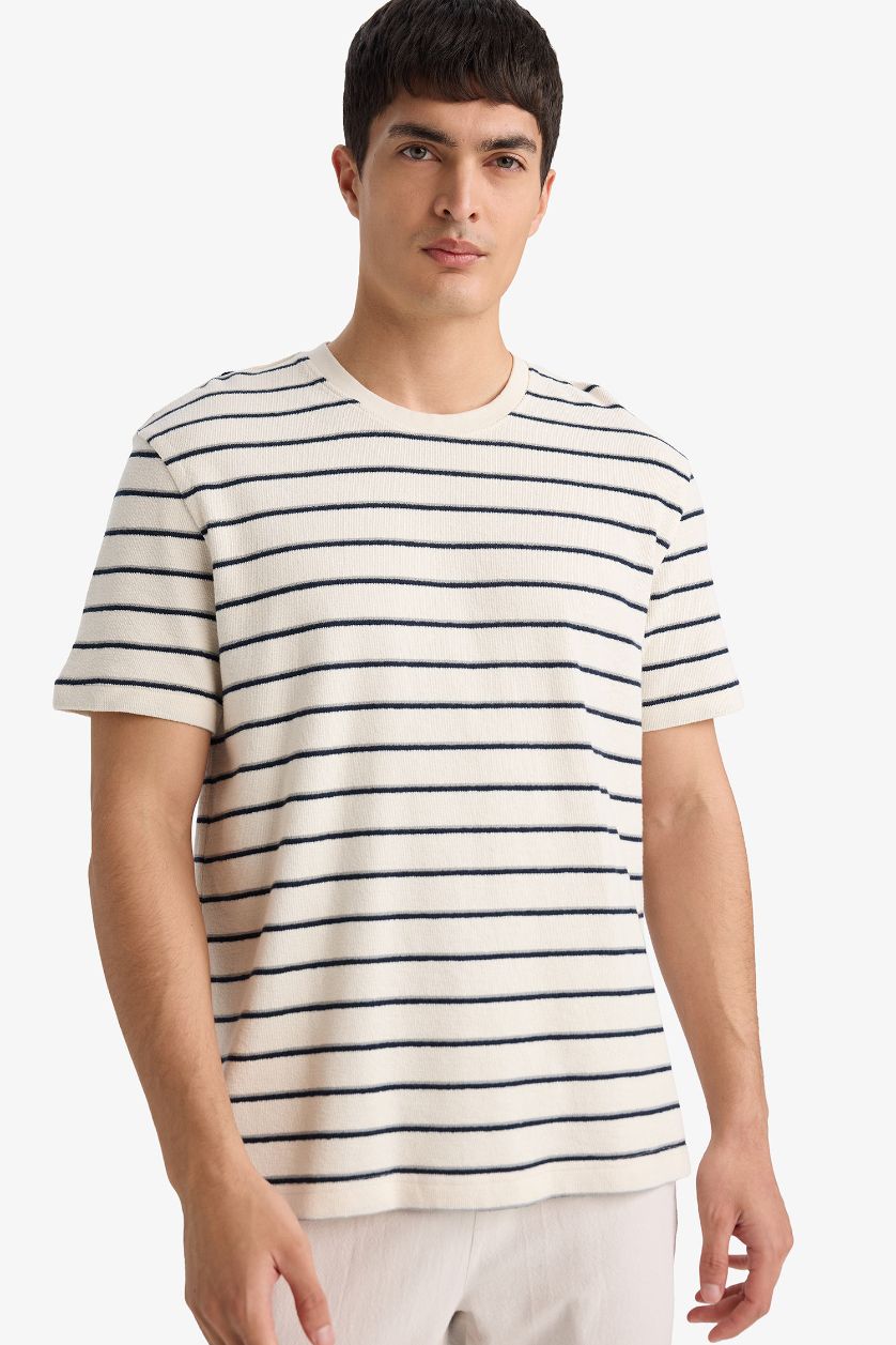 Man NAVY Short Sleeve T-Shirt