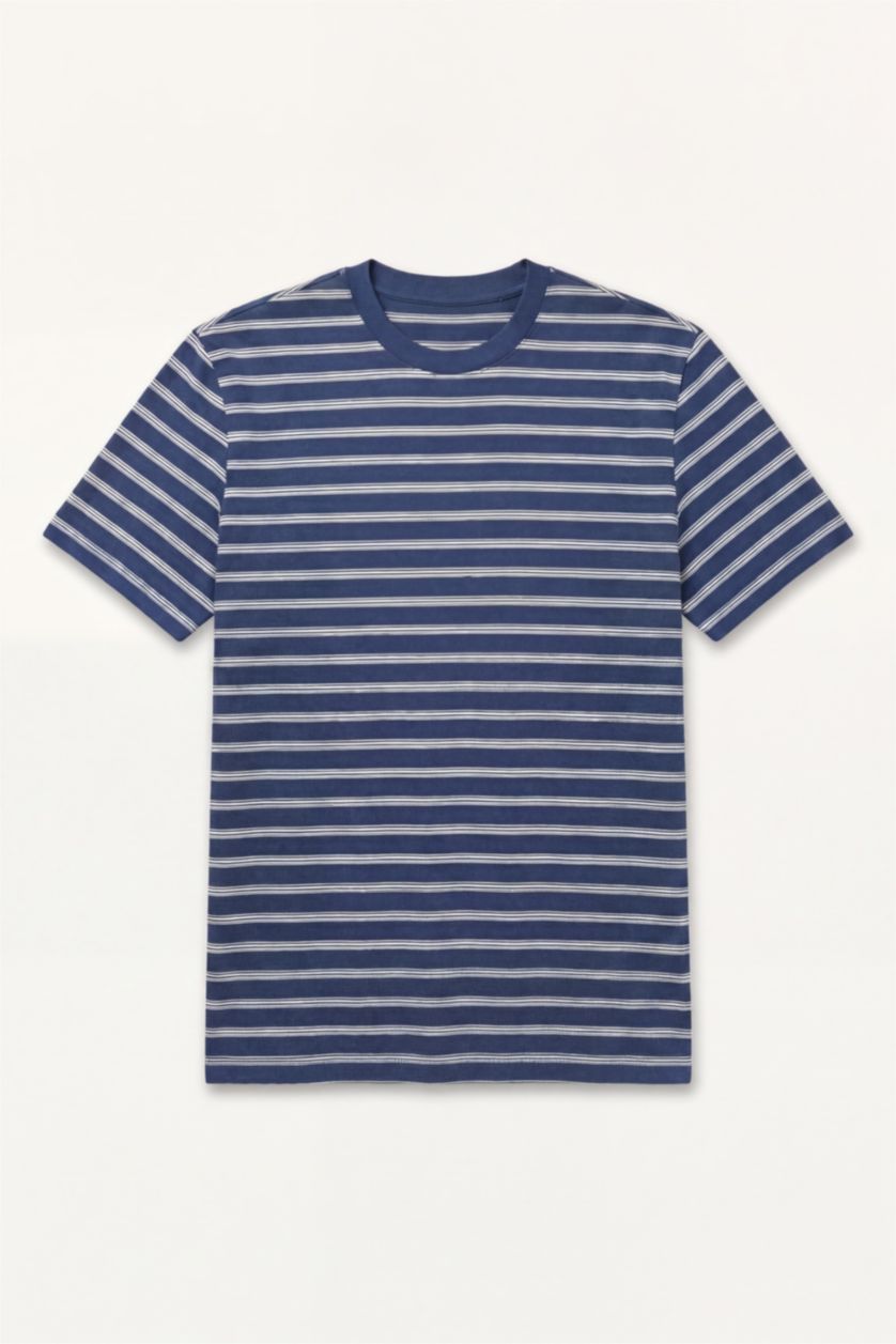 Men NAVY Cotton T-shirt