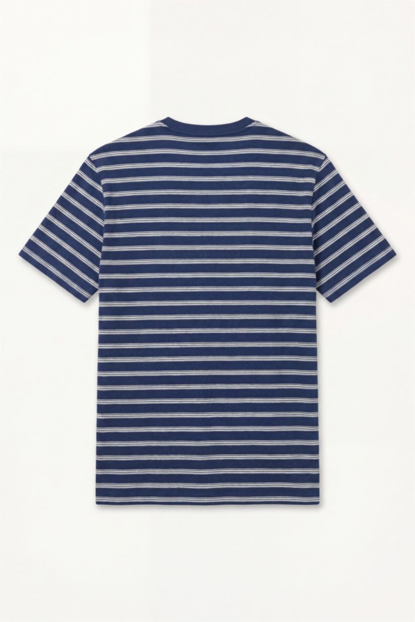 Men NAVY Cotton T-shirt