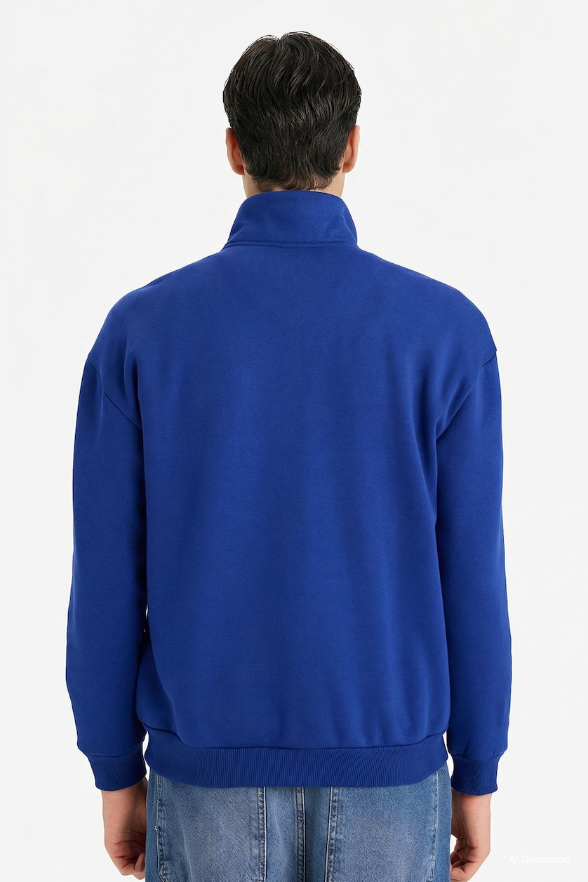 MAN Sax Boxy Fit Printed Long Sleeve Sweatshirt