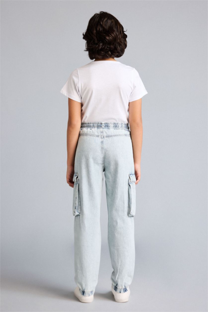 Boys & Teens Light Blue Boy Jogger Fit Jeans