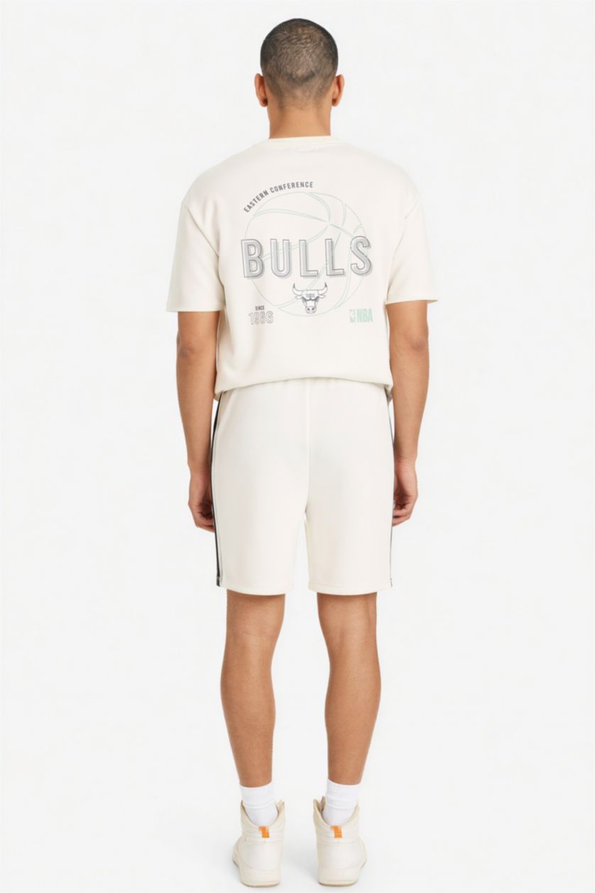 MAN Stone NBA Chicago Bulls Standard Fit Shorts