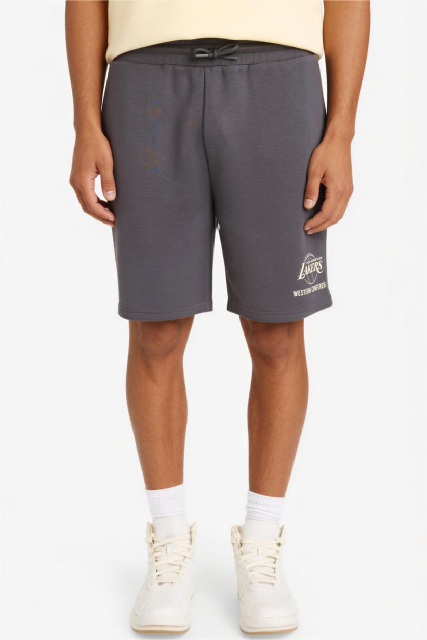 Мужчины Антрацит Шорты NBA Los Angeles Lakers Standart Fit