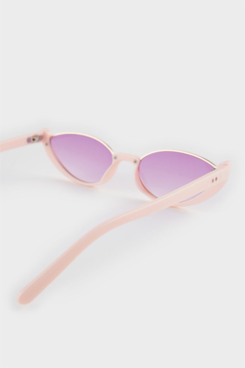 Kadın Açık Pembe Kadın Kedi Gözü Güneş Gözlüğü