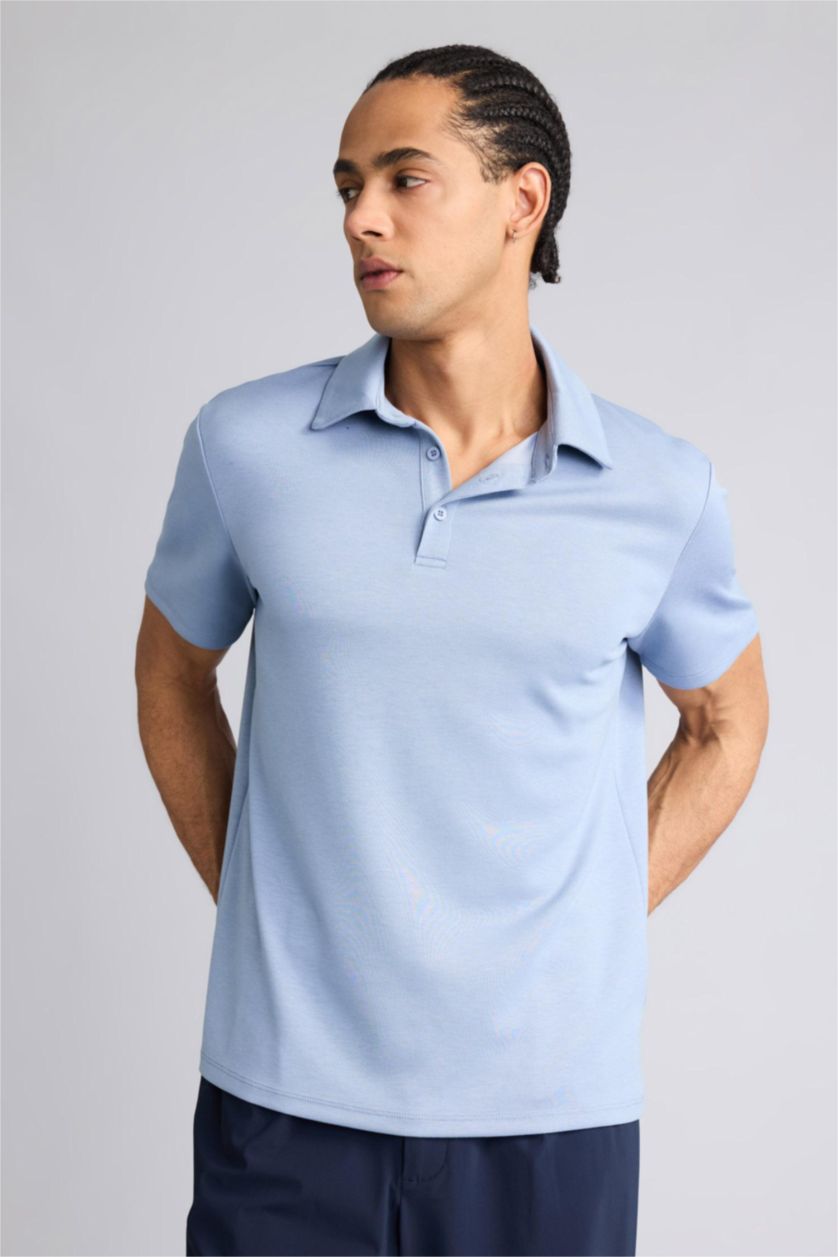 HOMME Mat Mavi Polo de sport en modal